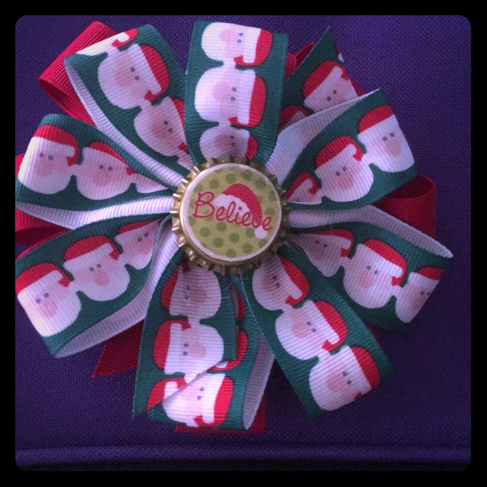 Handmade Christmas bow